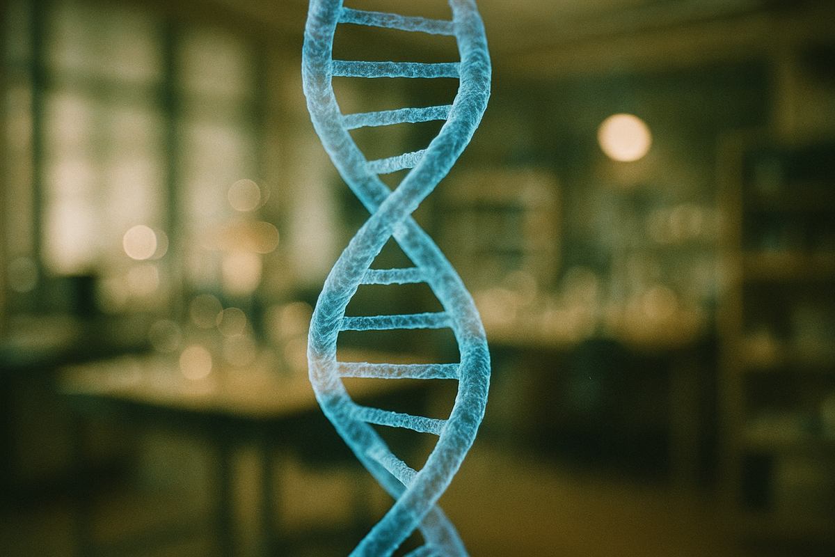 Representacio de la doble helix de l'ADN